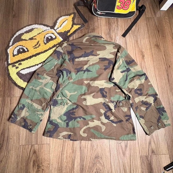 90s US Army woodland camo jacket (0135) - Picture 4 of 4